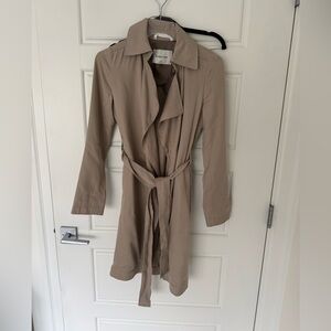 Babaton Beige Trench Coat